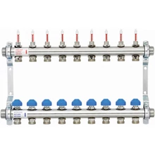 Rozsdamentes osztó-gyűjtő