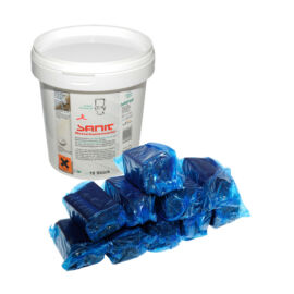 SANIT kék tabletta WC tartályba (10 db/tégely)