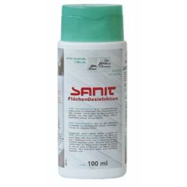SANIT FlächenHygiene  fertőtlenítő hatású felület tisztító, 100 ml flakonban