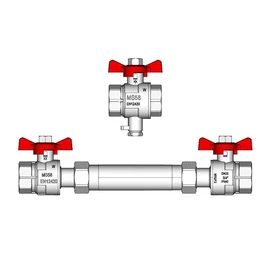 WESA hőmennyiségmérő beépítő készlet 3/4"