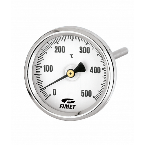WATTS bimetál hőmérő 80/150/6mm 0-500°C füstgázhoz